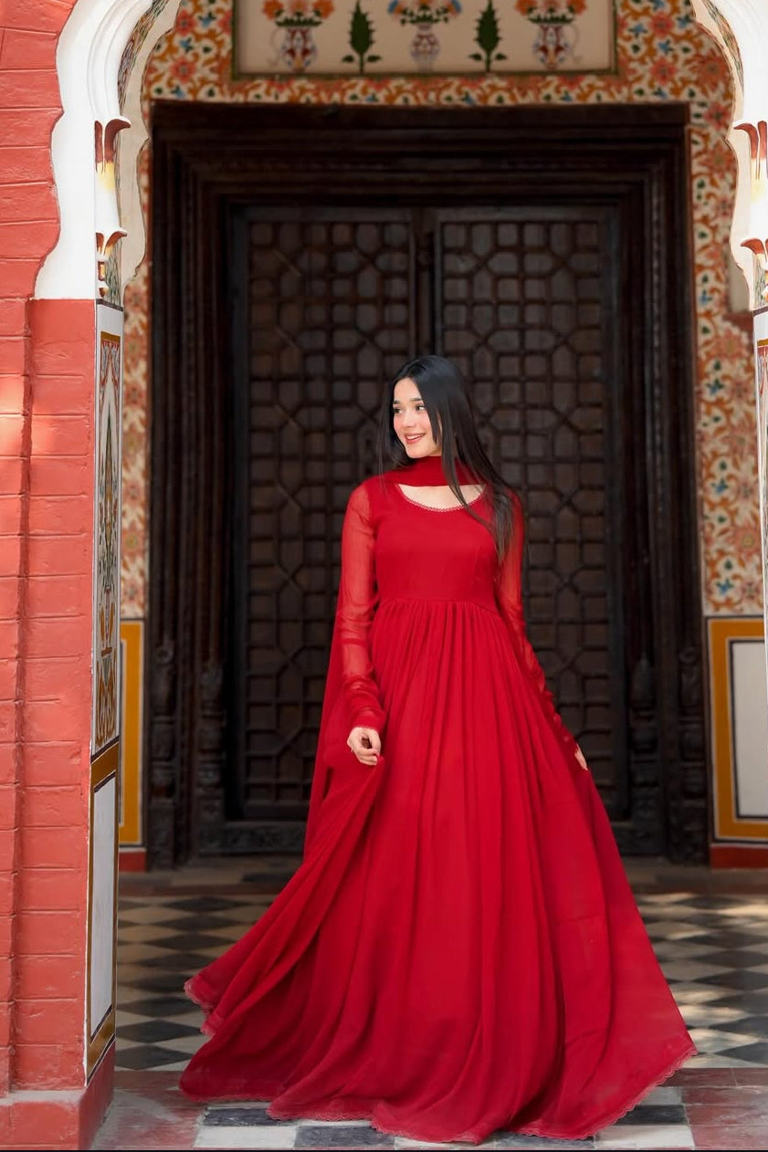 Redish Flora – HUSSNAIN DESIGNER Redish Flora – HUSSNAIN DESIGNER