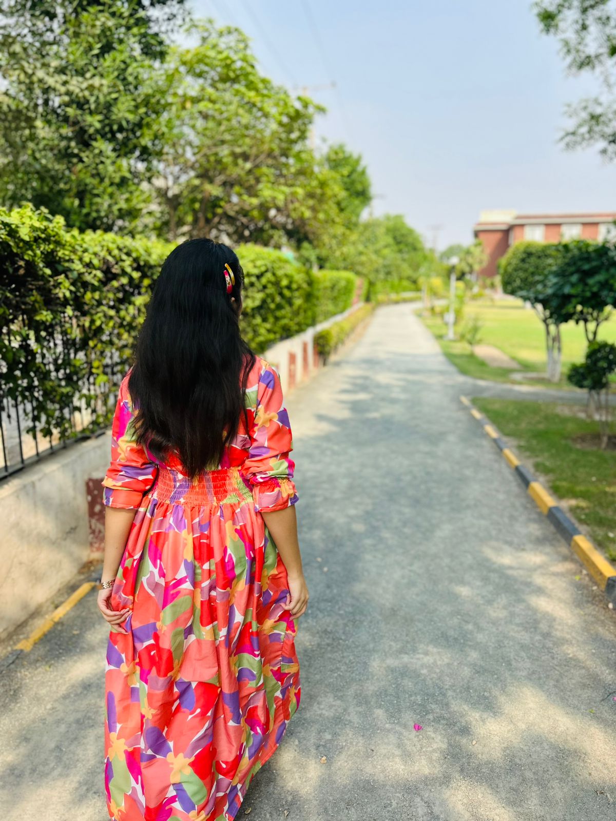 GARDEN LAWN FROCK