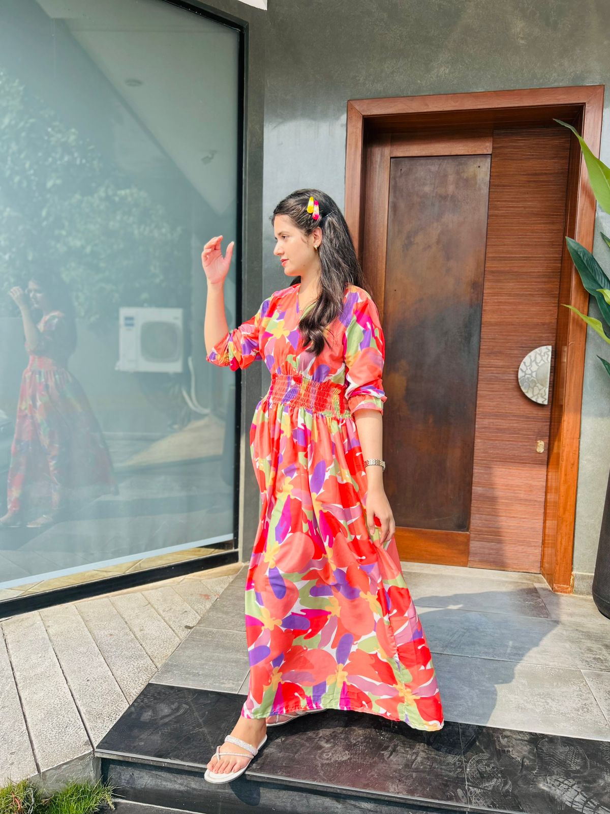GARDEN LAWN FROCK