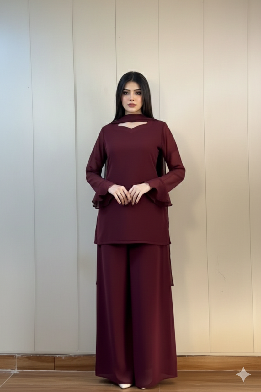 Husn e Andaz 3pcs dress