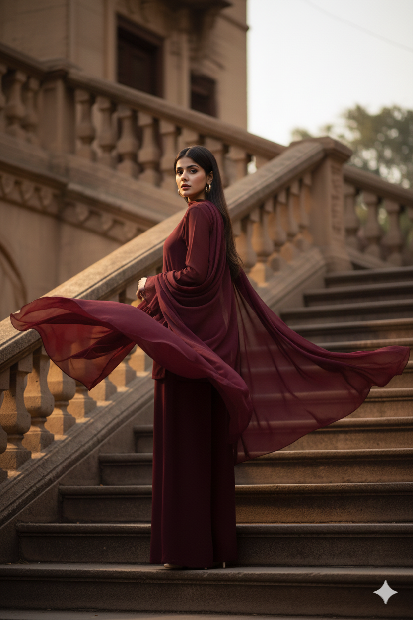 Husn e Andaz 3pcs dress